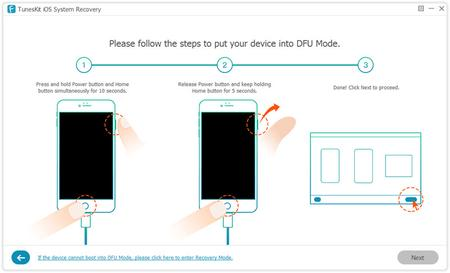 TunesKit iOS System Recovery 3.0.0.23