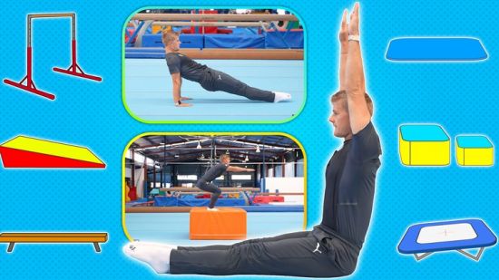 Elementary Gymnastic stations for PE - All skills & tasks