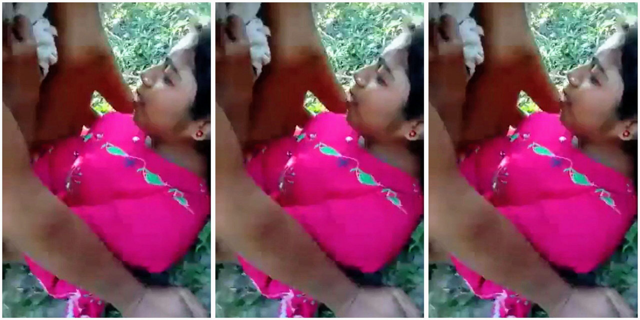 Cute desi couple sex in jungle gf moaning full video