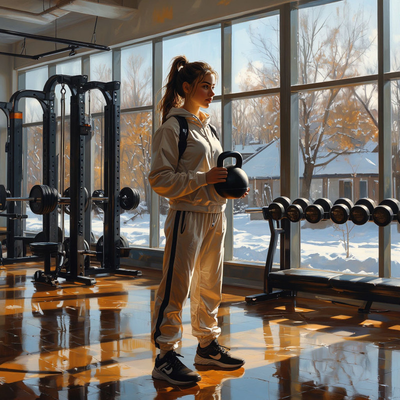 Тренажеры в спортзале для девушек