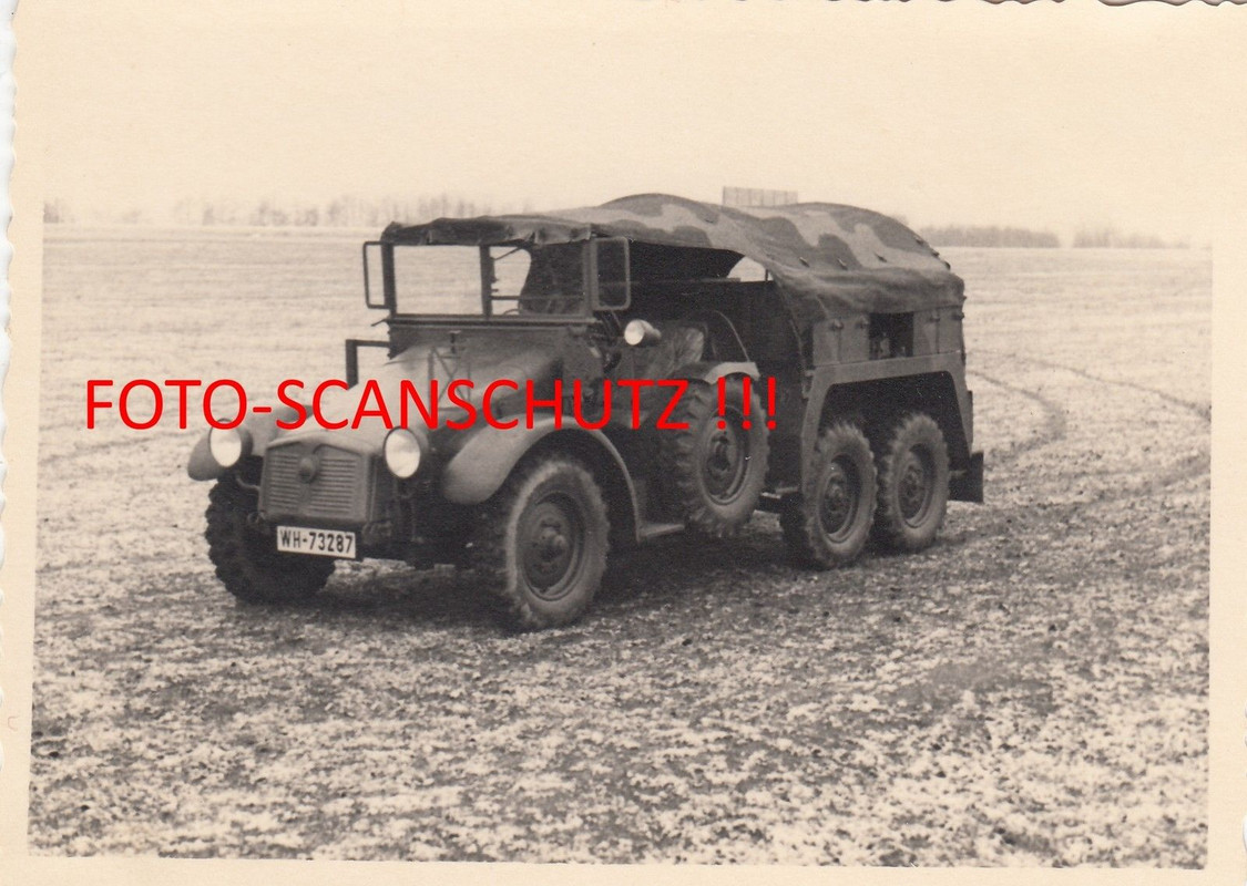 PANZERJÄGERABTEILUNG 10 Kübelwagen LKW Krupp Pro