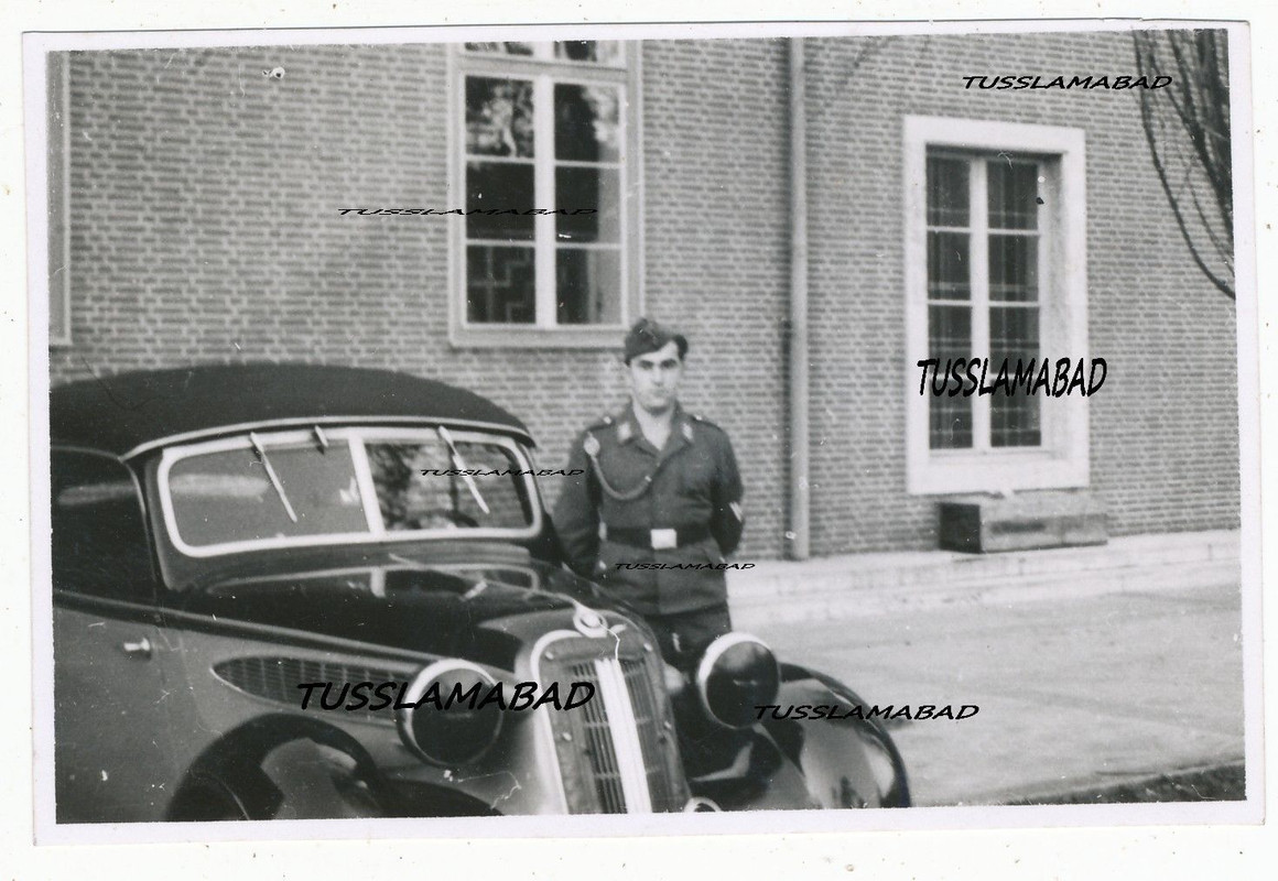 Berlin BMW Auto Soldat Pkw Gebäude Foto Olympias