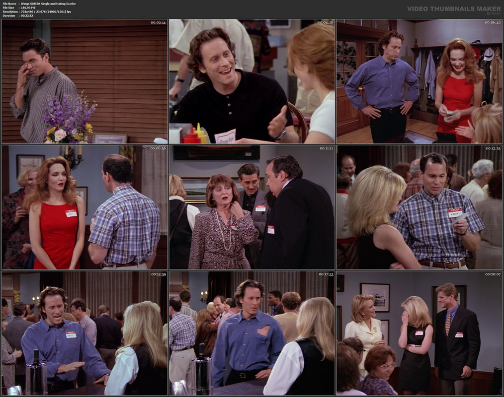 Wings S08E04 Single and Hating It.mkv