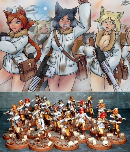 Winterguard Infantry Pack – 3D Print Model Winterguard Infantry Pack – 3D Print Model
