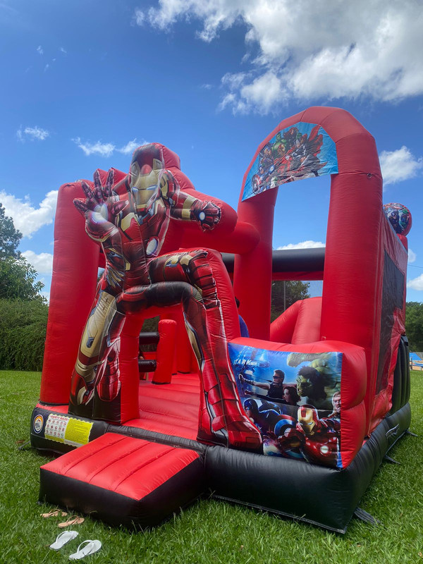 Pula-Pula Homem de Ferro - Foto 1