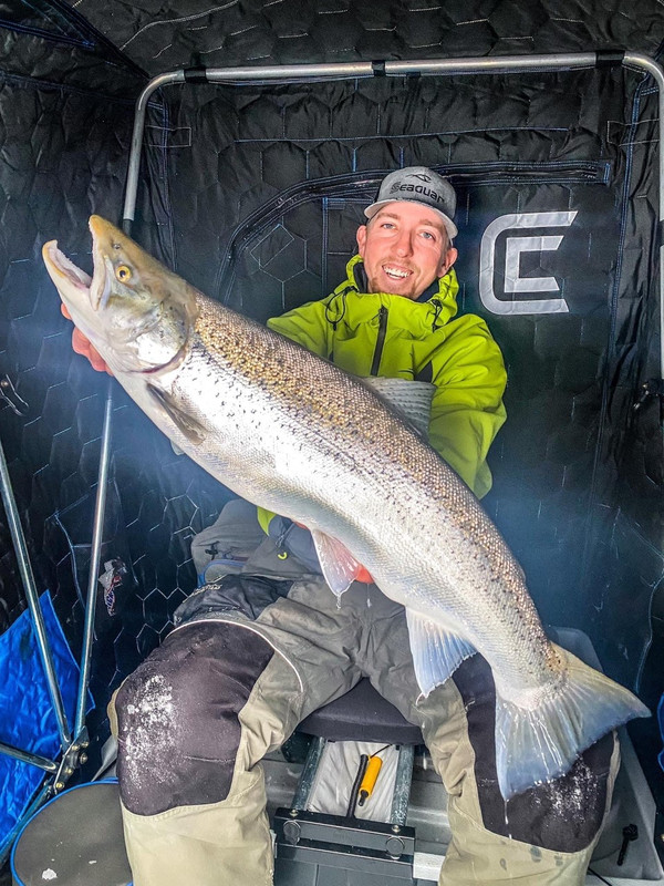 Josh with Brown Trout
