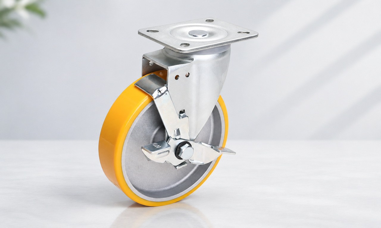 Wheel Brake Caster