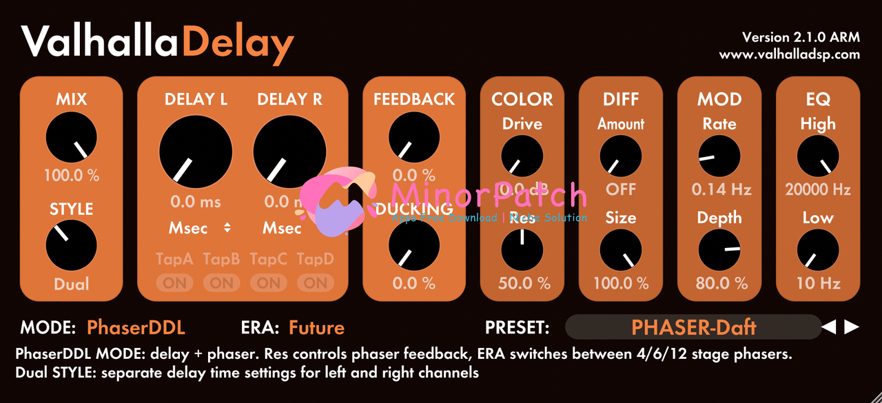 Valhalla DSP Valhalla Delay 2.5.1 Crack