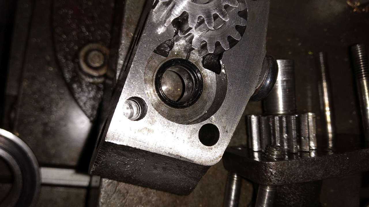 Excess Oil in Primary Chain Case