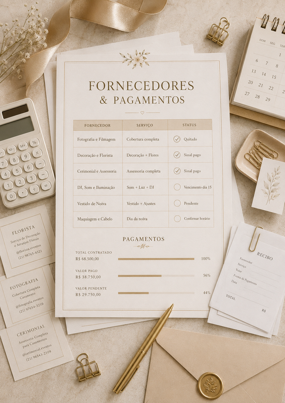 Mockup 3 — Papelaria e Convites