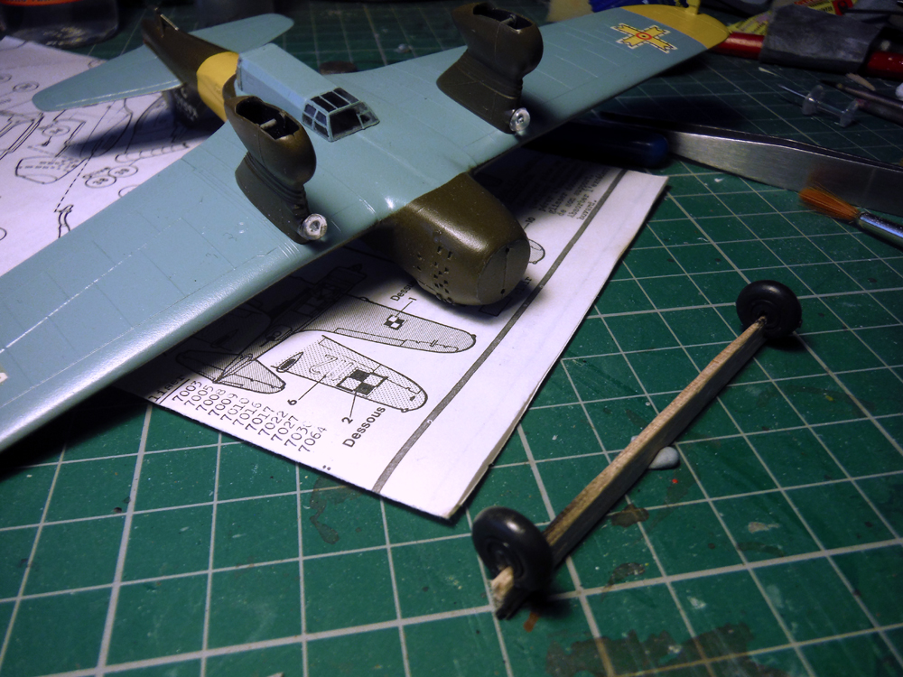 Here's one I didn't start earlier - Heller 1/72 P.Z.L. P 23