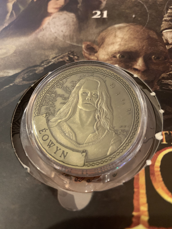 Lord of the Rings Collectors Coins Advent Calender r/lordoftherings