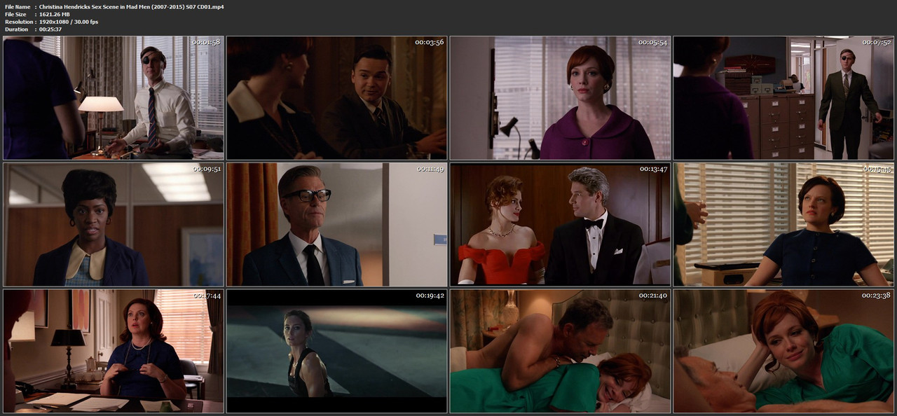 Christina Hendricks Sex Scene in Mad Men (2007-2015) S07 CD01.mp4