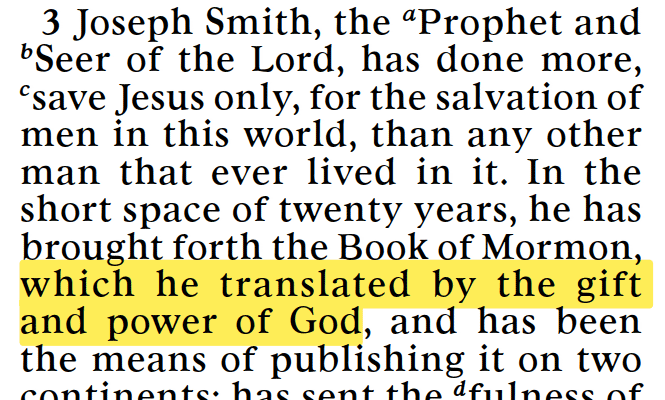 Doctrine and Covenants 135:3 Doctrine and Covenants 135:3