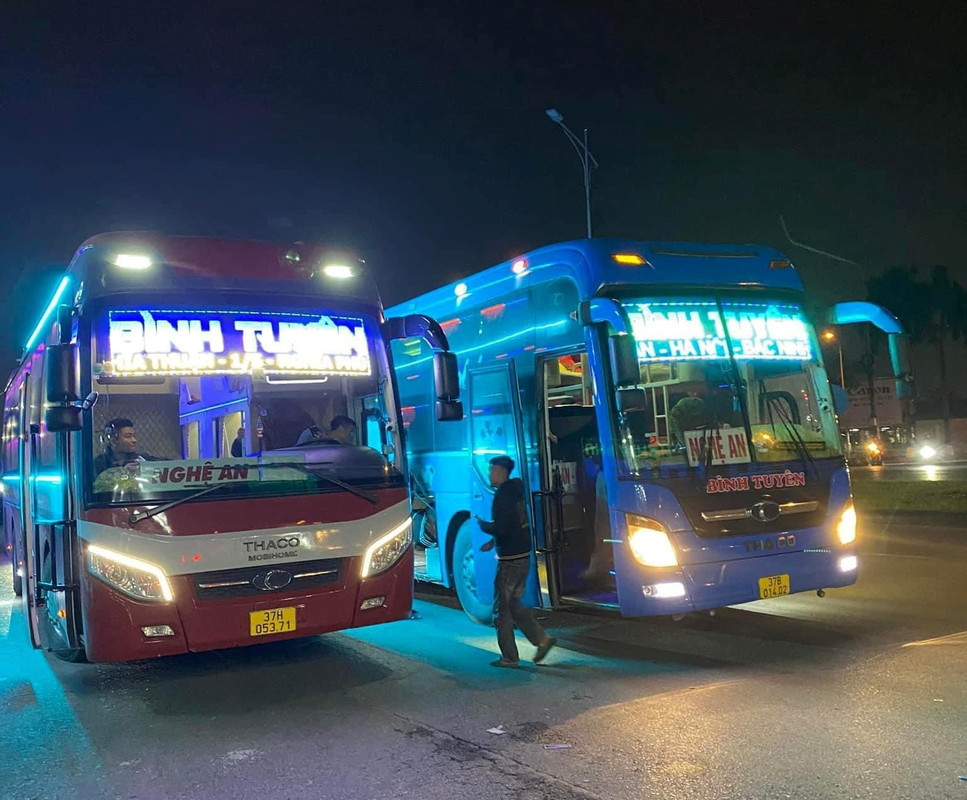 Nhà xe Bình Tuyên & Hùng Lài với 2 tuyến Nghệ An - Bắc Ninh - Bắc Giang