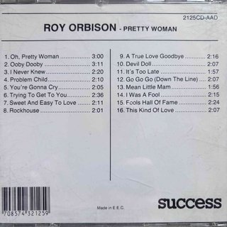 Roy Orbison: Pretty Woman : CD