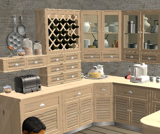 SDA Louisiana kitchen add on corner stuff