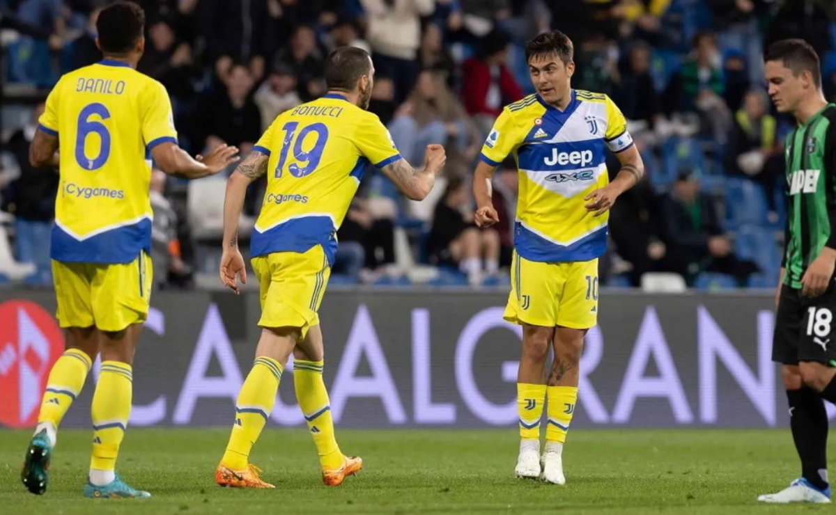 Sassuolo-Juventus 1-2, Dybala e Kean in rimonta. Napoli ad un solo punto
