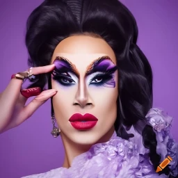 craiyon_211913_close_up_studio_portrait_of_beautiful_young_female_drag_artist_in_high_fashion_fantas