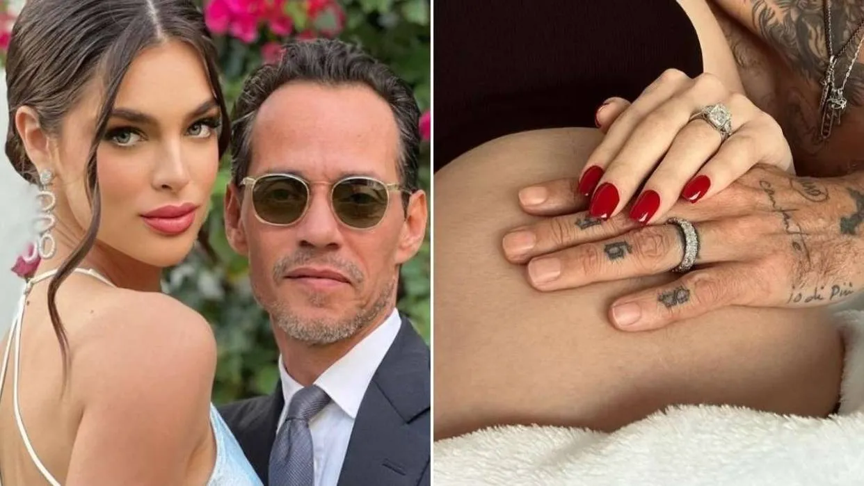 Marc Anthony y Nadia Ferreira anuncian la llegada de su primer hijo