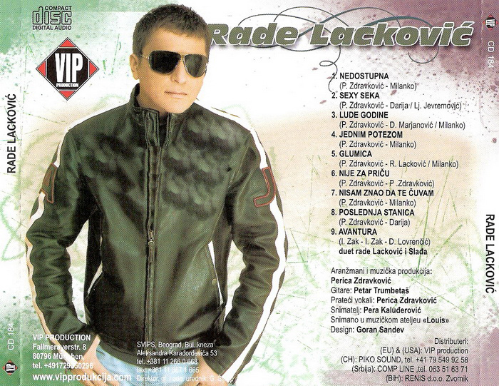 Rade Lackovic 2008 - Nedostupna Zadnja