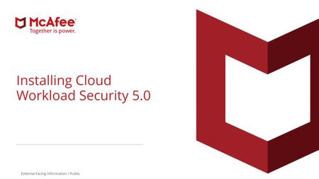 McAfee Cloud Workload Security v5.3.0.123 McAfee Cloud Workload Security v5.3.0.123