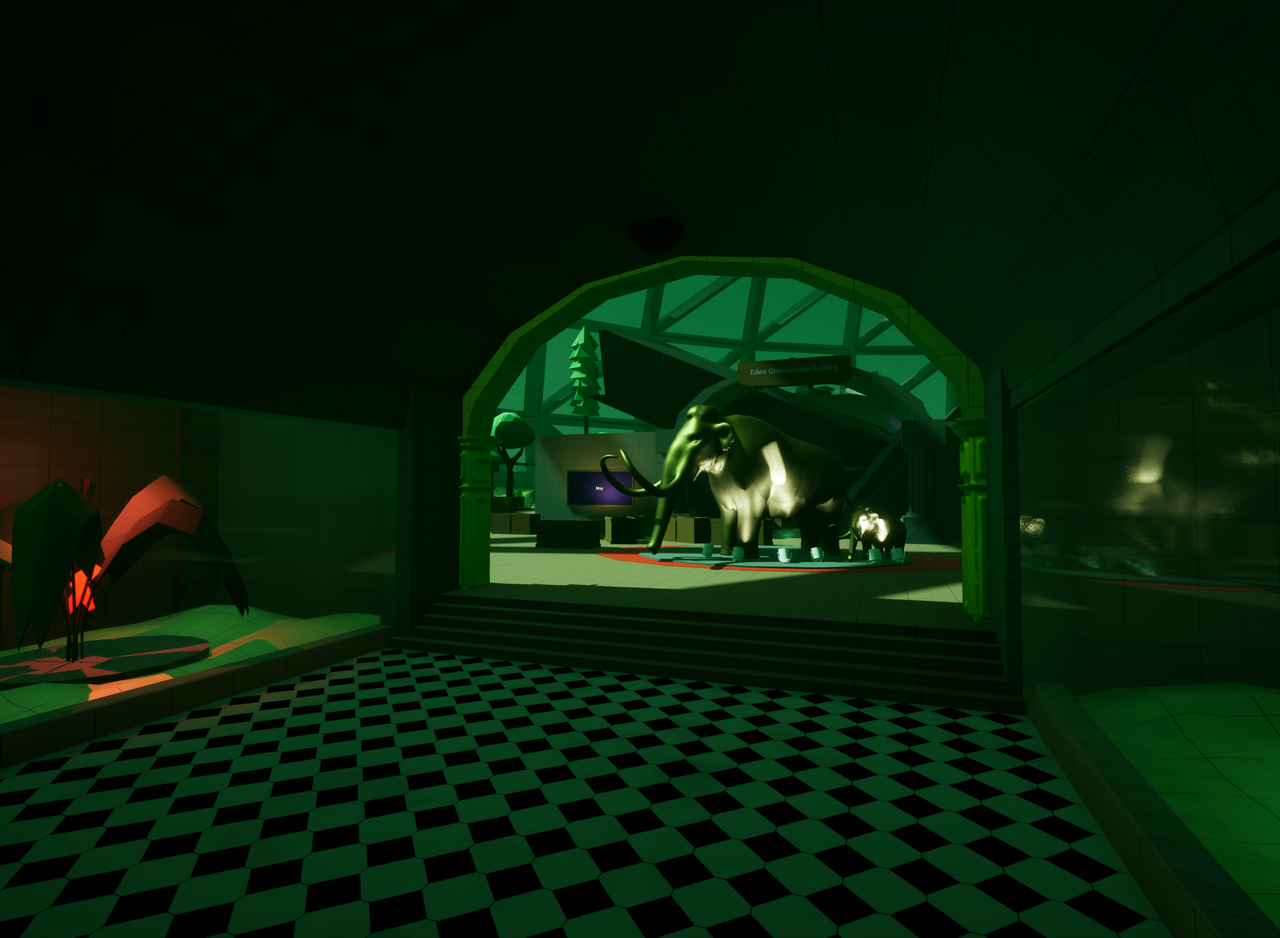 Zoo entrance section of Eden Dome