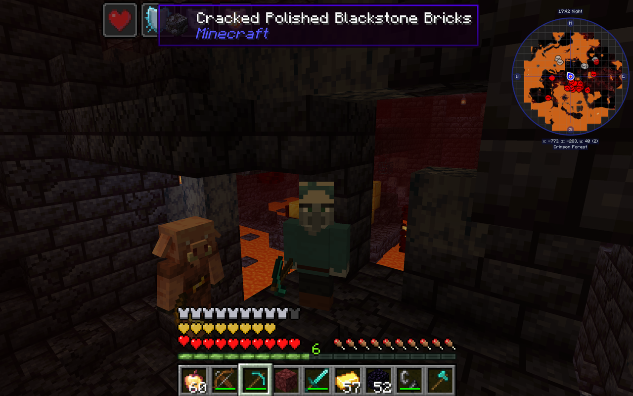 Took a Trip to The Nether and It was HOT (I Shouldn't Have Worn My Winter Clothes)....