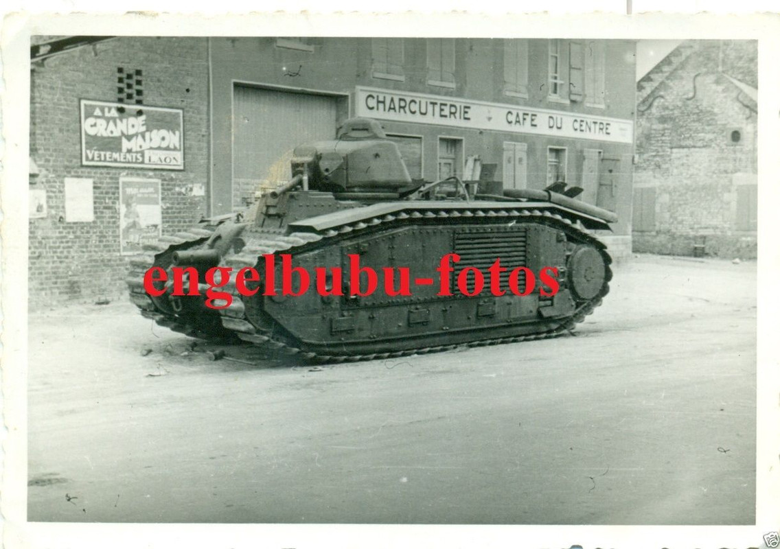 PANZER - Französischer CHAR 1Bis - MONTRICHARD (