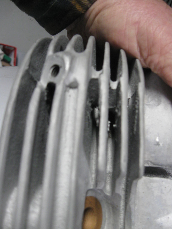 Zb34GS Head casting flash