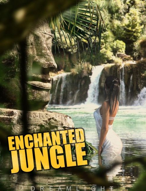 enchanted jungle background