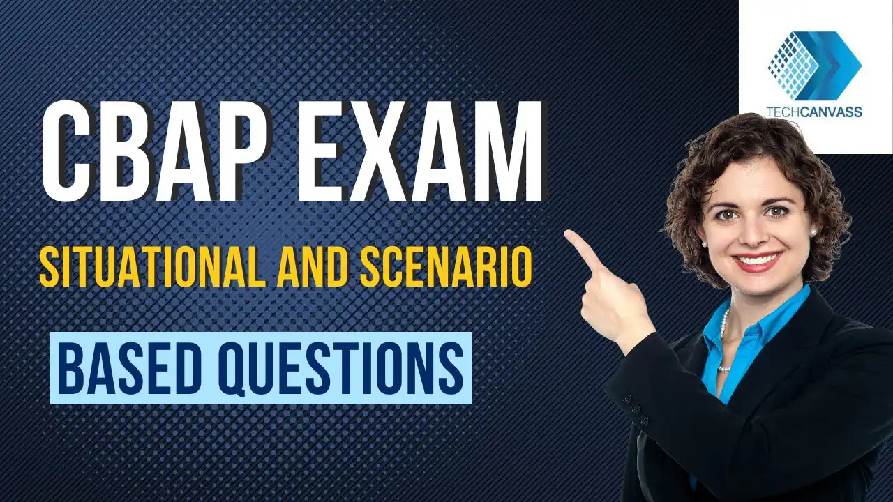 CBAP Case Study Overview - Techcanvass
