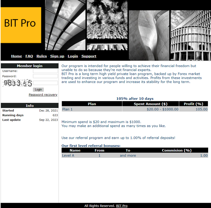 BitPro screenshot