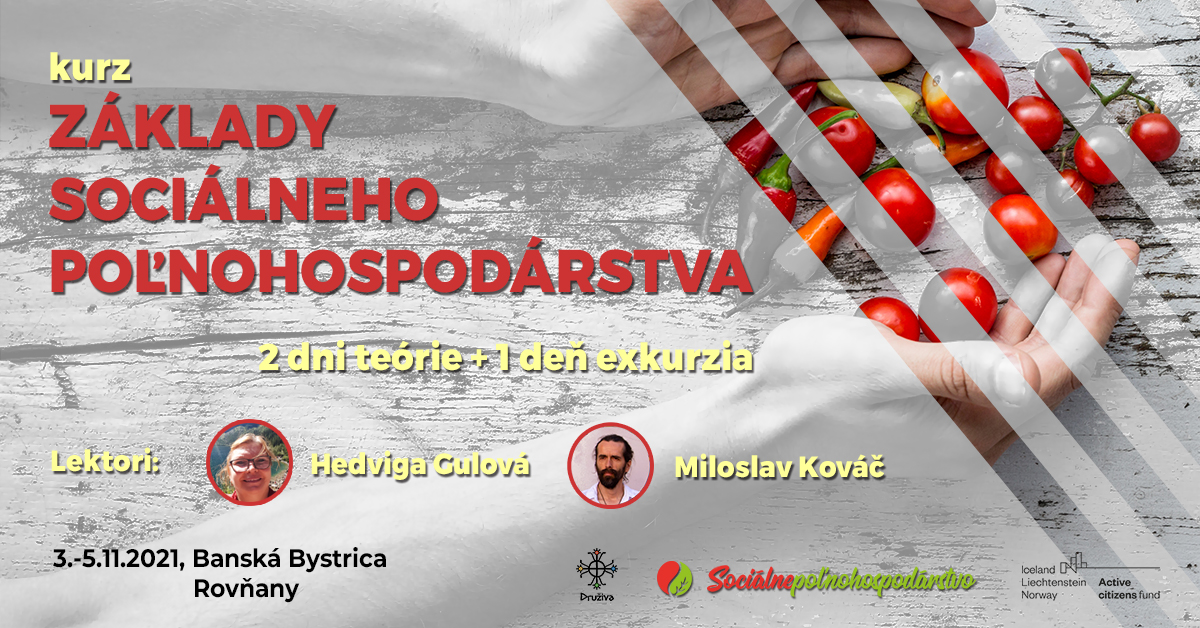 Prihláste sa na kurz Základy sociálneho poľnohospodárstva v Banskej Bystrici