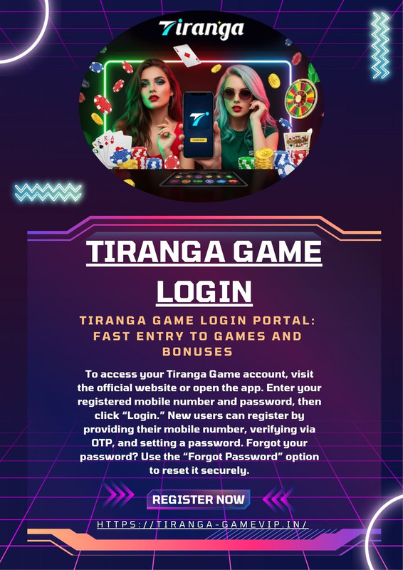 Tiranga Game Login