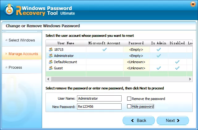 password resetter free download usb