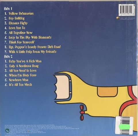 The Beatles - Yellow Submarine Songtrack (1999) [Vinyl Rip 24/192] Lossless+MP3