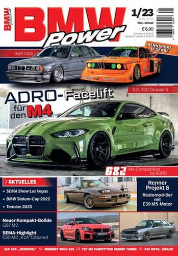 Cover: Bmw Power Magazin Dezember-Januar No 01 2023