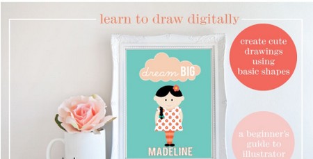 Learn to Draw Digitally: Create Cute Drawings Using Basic Shapes