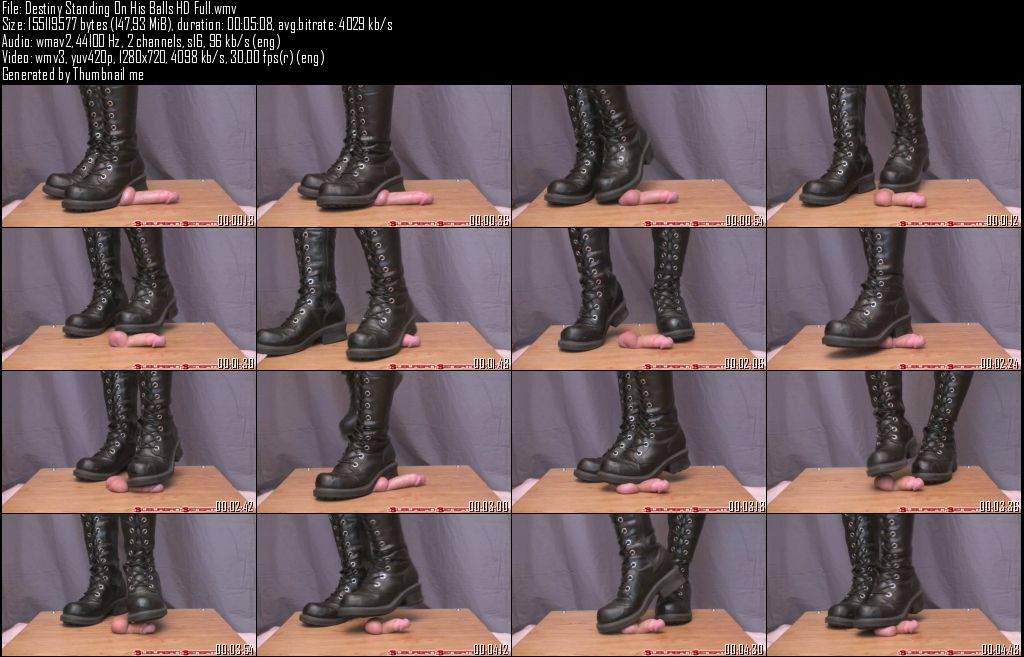 Destiny Standing On His Balls HD Full