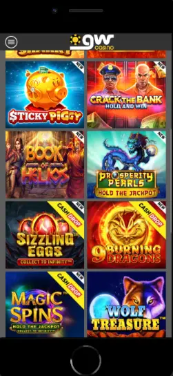 gw casino mobile