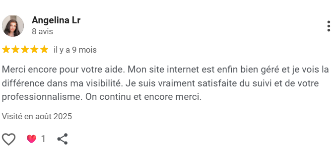 Avis client RapideWeb