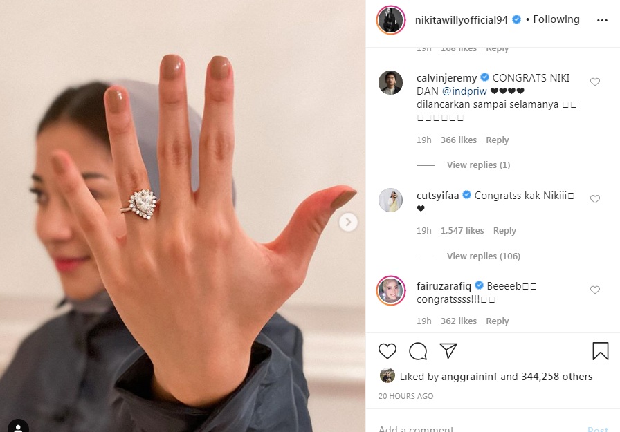 Instagram @nikitawillyofficial94