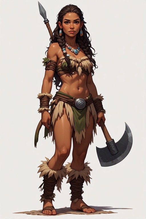 naked-polynesian-girl-warrior-(12)
