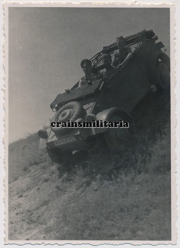 Orig. Foto Volkswagen Kübelwagen am Don b. KALAT