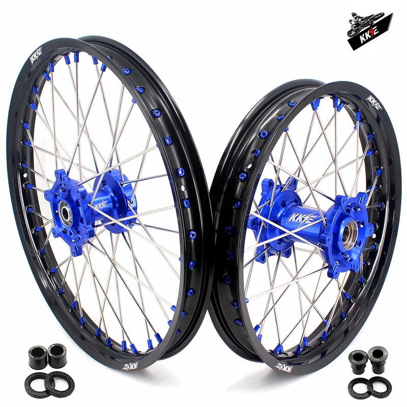 KKE 18/21 Enduro Wheels Fit SUZUKI DRZ400 -2004 DRZ400E -2007
