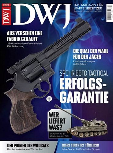 Dwj Magazin für Waffenbesitzer Magazin No 07 Juli 2022
