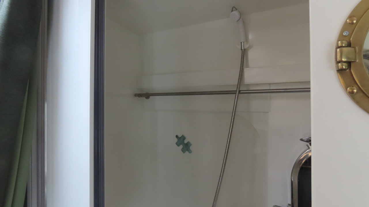 Douche binnen