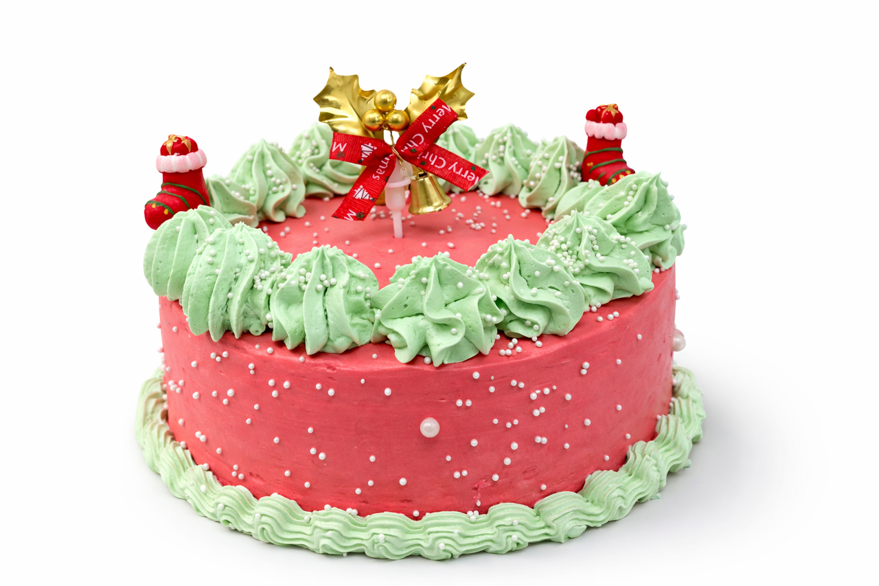 Seasons Greeting Cake