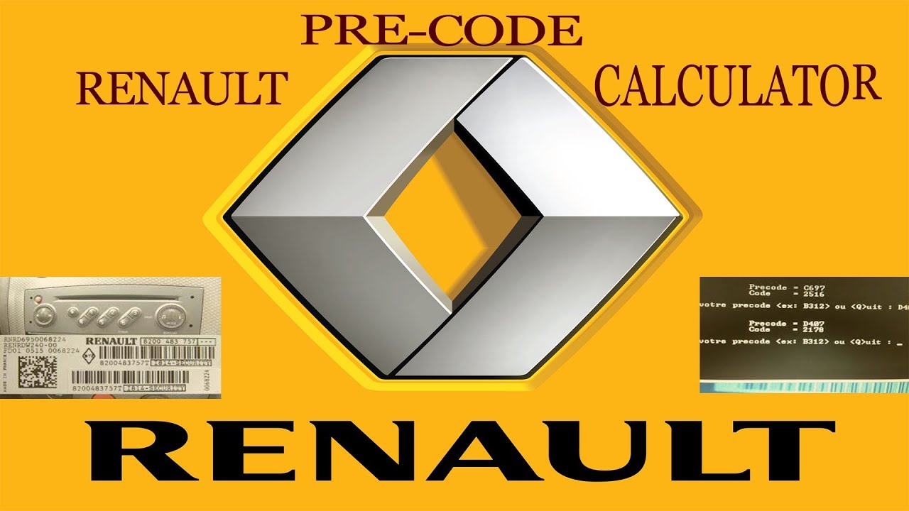 Renault радио